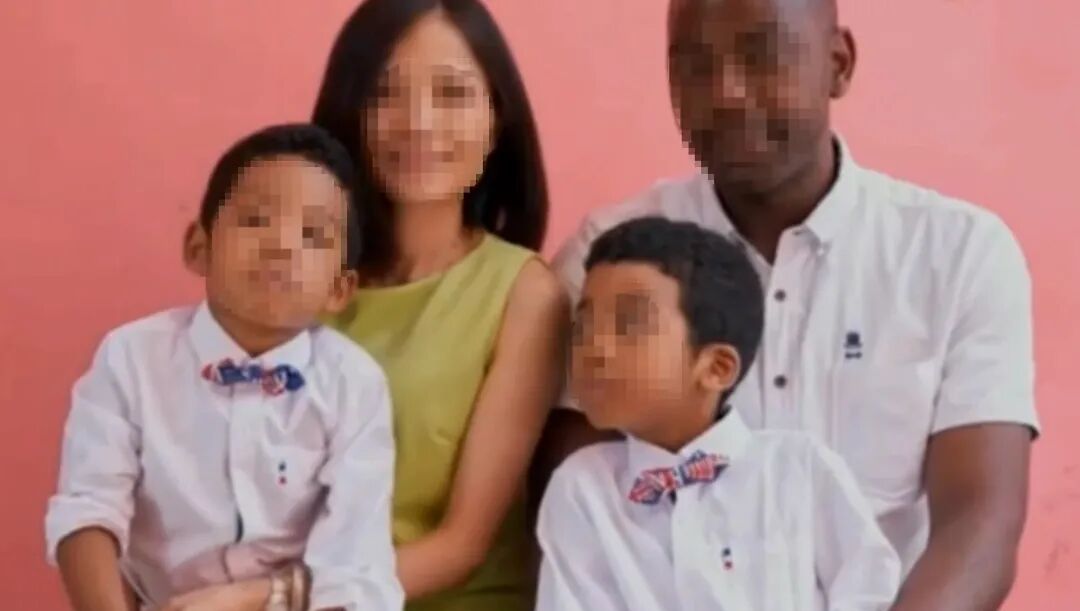 ▲极少数中非家庭